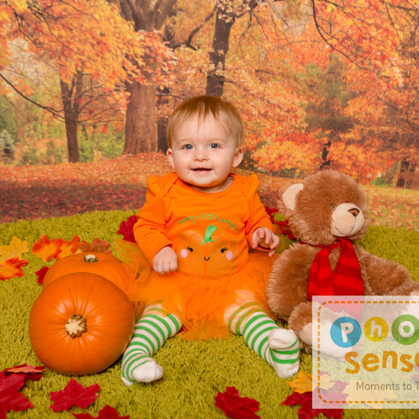 Child in pumpkin costume - Photo Sensory - Walsall Wolverhampton and West Midlands - Jo Buckley Photography