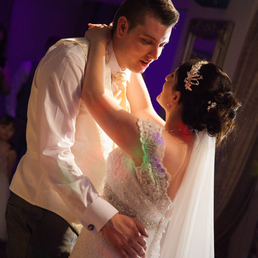 Bride and groom first dance - Wedding Photography - Walsall Wolverhampton and West Midlands - Jo Buckley Photography